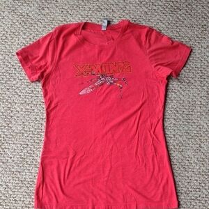 Red X-Wing Graphic T-Shirt